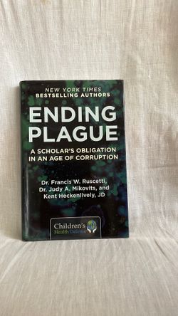 Ending plague hard cover book