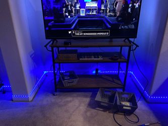 Shelf cart bookshelf tv stand thing