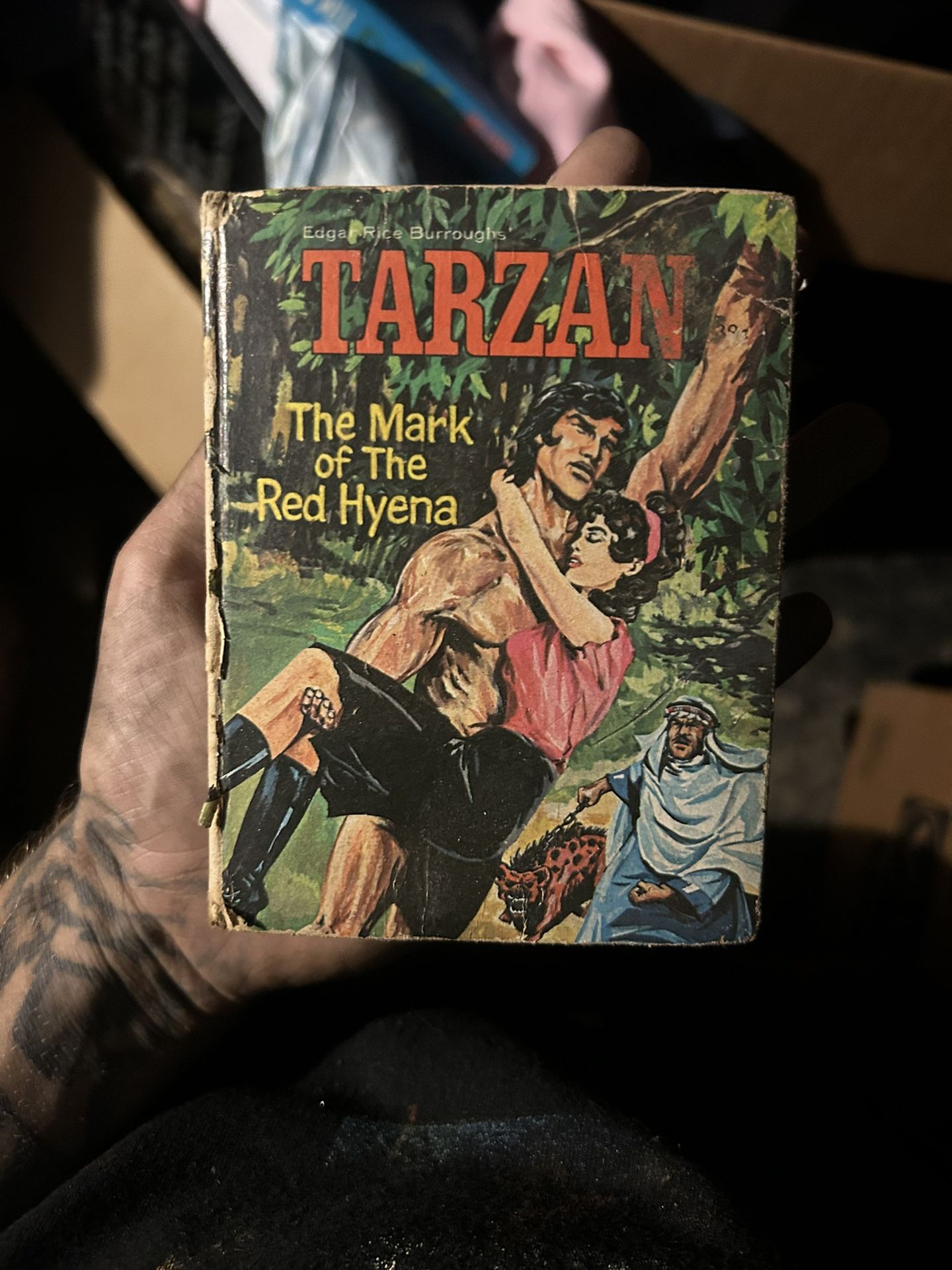 Old Tarzan book