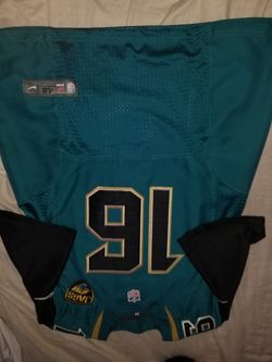 Xl sewn on jaguar jersey nfl Nike