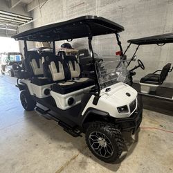 New Lifted Lithium Golf Cart