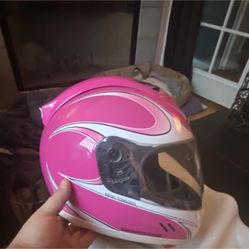 Icon Motor sports Mainframe Halo Motorcycle Helmet Snell Approved DOT Size L