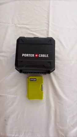 Brand new Porter Cable router with brand new ryoby router’s bits