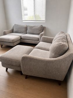 “Gray Sofa set couch FREE DELIVERY”