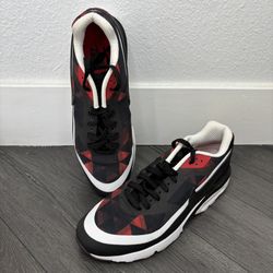 Nike Air Max Bw Ultra Gpx US 10 819520-006 Rare Red Plaid Shoes