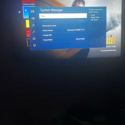 75 Inch Smart Tv With Wall Mount. 
