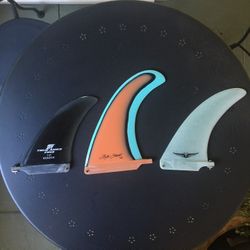 Surfboard Single Fins (True Ames, RFC, NVS)