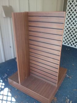 Awesome pigboard display counter high quality rolling cart