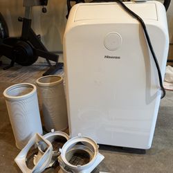 Hisense 8000 BTU Portable AC With Remote