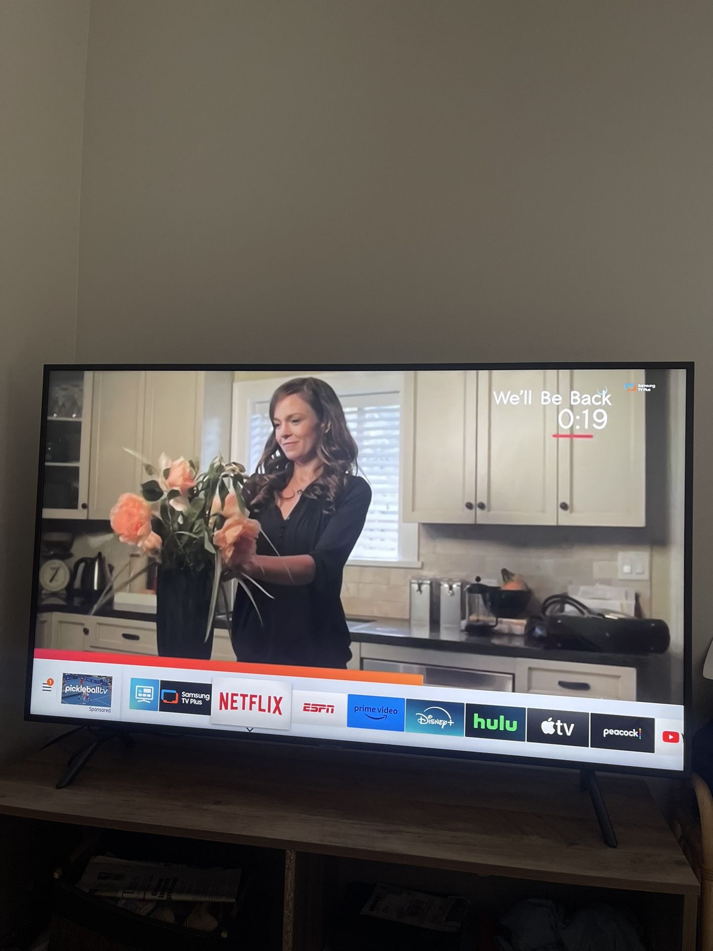 55in Samsung 4k Smart TV