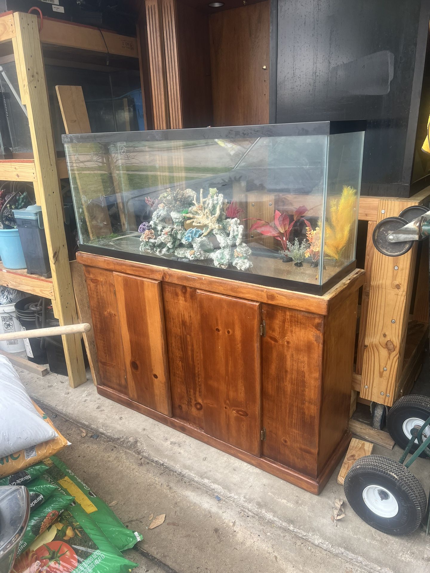 55 Gallon Tank With Stand (48/21/w12)
