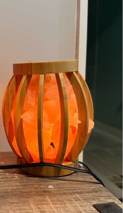 Himalayan Glow Bamboo Salt Lamp