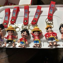 One piece keychains