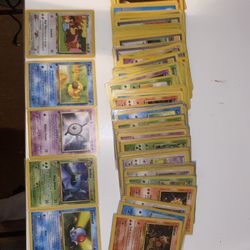 Deck Of 1995 Pokemon Cards,  Five 1st Editions