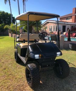 EZGO golf cart lifted 48v