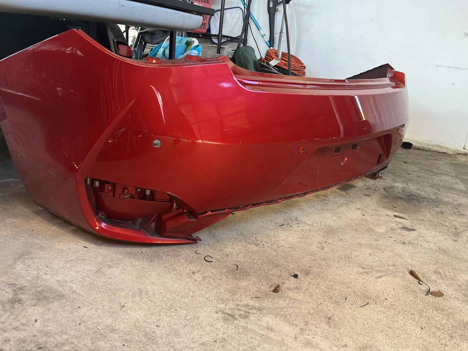 q60 rear bumper