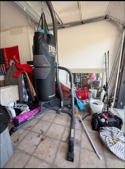 Punching bag with stand