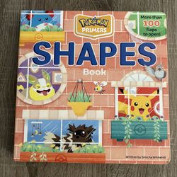 Kids Pokémon Shapes Book