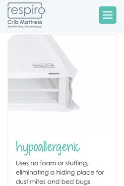 Baby / Toddler crib mattress: Parents can rest easy while their child sleeps safely 