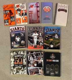 SF Giants collectible media guides