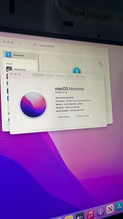 Mac Mini Late 2014 1TB 8GB RAM DDR3 i7 2.Ghz