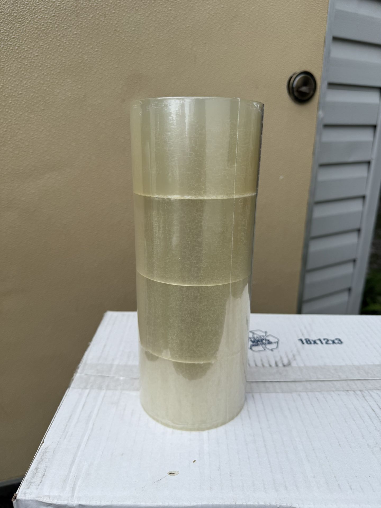 Packing Tape -4 Roll In A Bundle