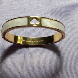 Kate Spade Hinge Bangle Bracelet SEE DESCRIPTION AND PHOTOS FOR SIZES AND WEIGHT 