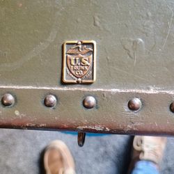 WWII Barber Trunk