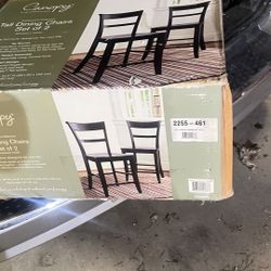 Counter Height Bar Stool Set Of 2 New In Box