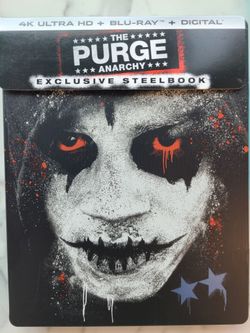 The Purge: Anarchy 4K Exclusive Steelbook Blu-ray