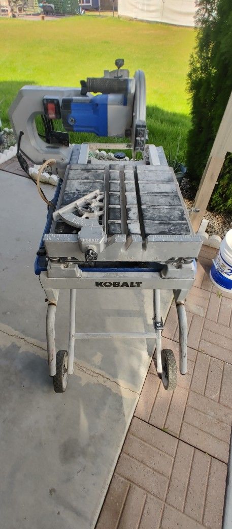 Kobalt Wet Saw