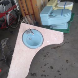 1950"sl Toilets And Sink