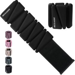 Wrist Ankle Weights Set of 2(1 lb/2 lb Each) Adjustable Weights Training Intensity for Strength Training Walking Running Yoga Pilates Jogging for Wome