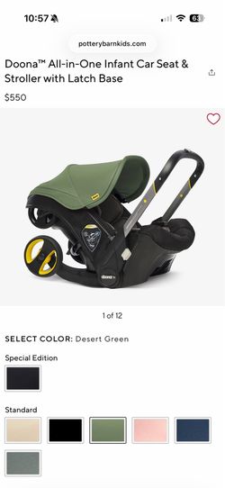 Doona stroller/car seat used for 20 minutes