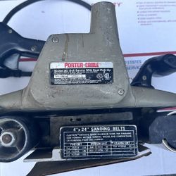 Porter-Cable 362 Belt Sander 4” x 24” – Heavy Duty – Tested – Works