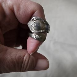 Vintage Roger's Spoon Ring Sz 7