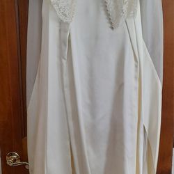 Vintage Strapless Wedding Dress 