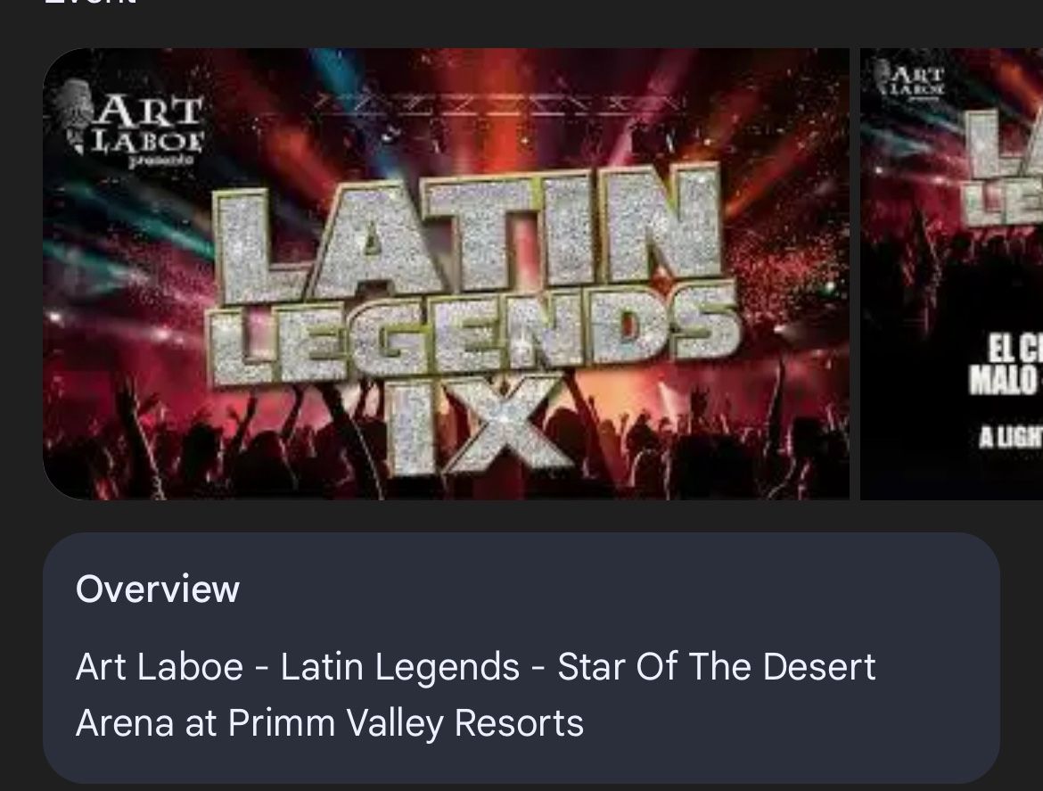 Art Laboe Latin Legends Tickets