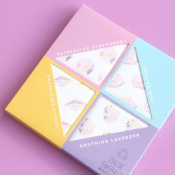 Chloe Emerald 4-Piece Beauty Bar Soap Set