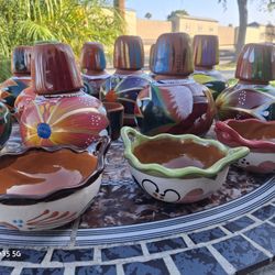 Authentic Mexican Jugs , Pots , Bowls