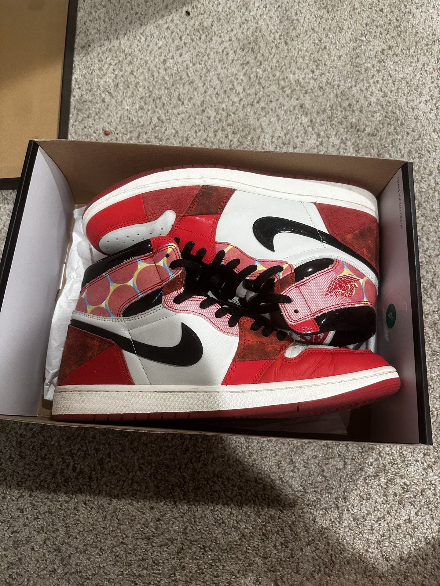 Miles Morales AJ1 Spiderman