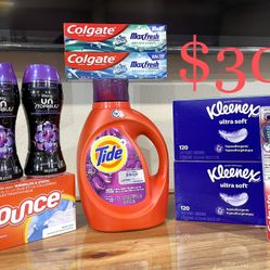 Tide Bundles $30