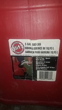 5 gal gas can