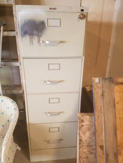 PRICE DROP. Filing cabinet, no key