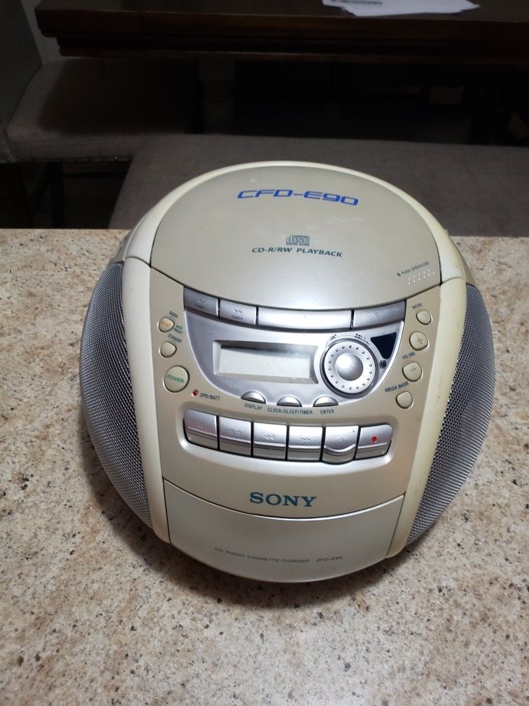 Sony CD-RADIO Cassette Corder