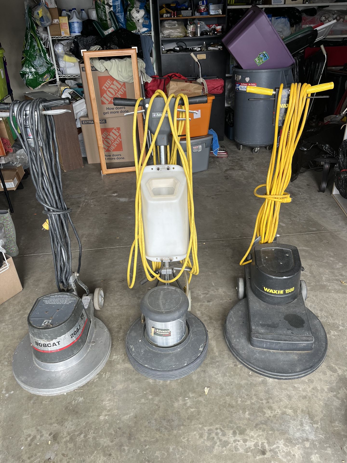4 Commercial Janitorial Flooring Machines