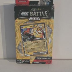 Pokemon Cards ex Battle Deck Tapu Koko Ex 