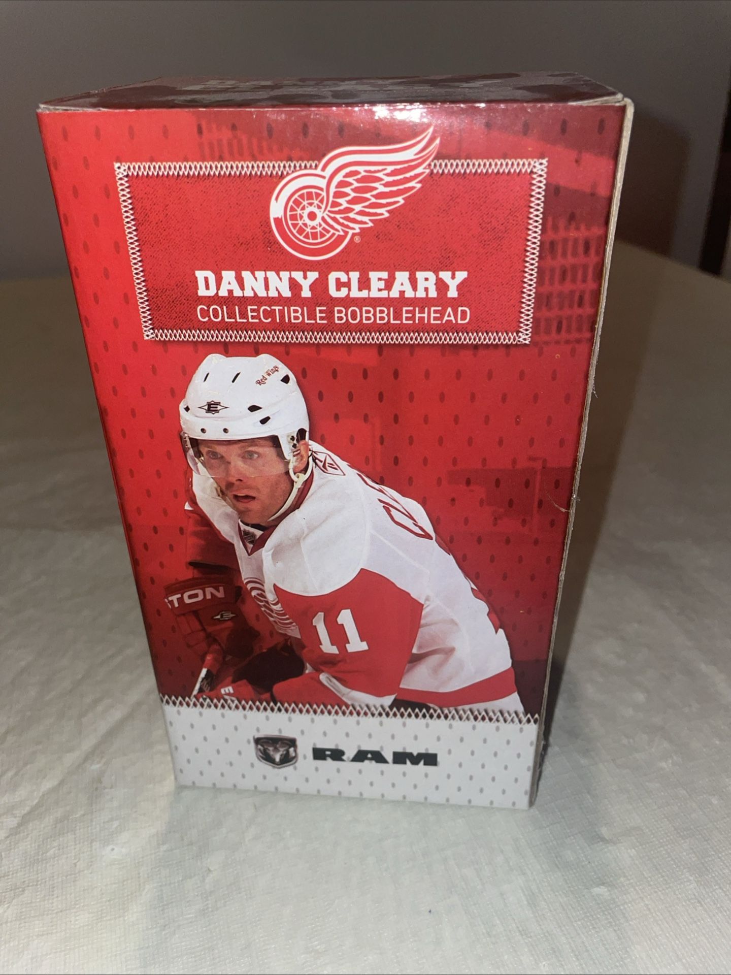 Nib Dan Cleary BobbleHead Sga Jla Detroit Red wings Vintage Bobble Head Nhl