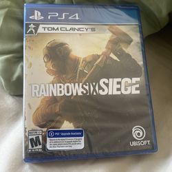PS4 Rainbow Six Siege Tom Clancy