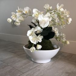 Ceramic vase with Fake Orchard - Brand new